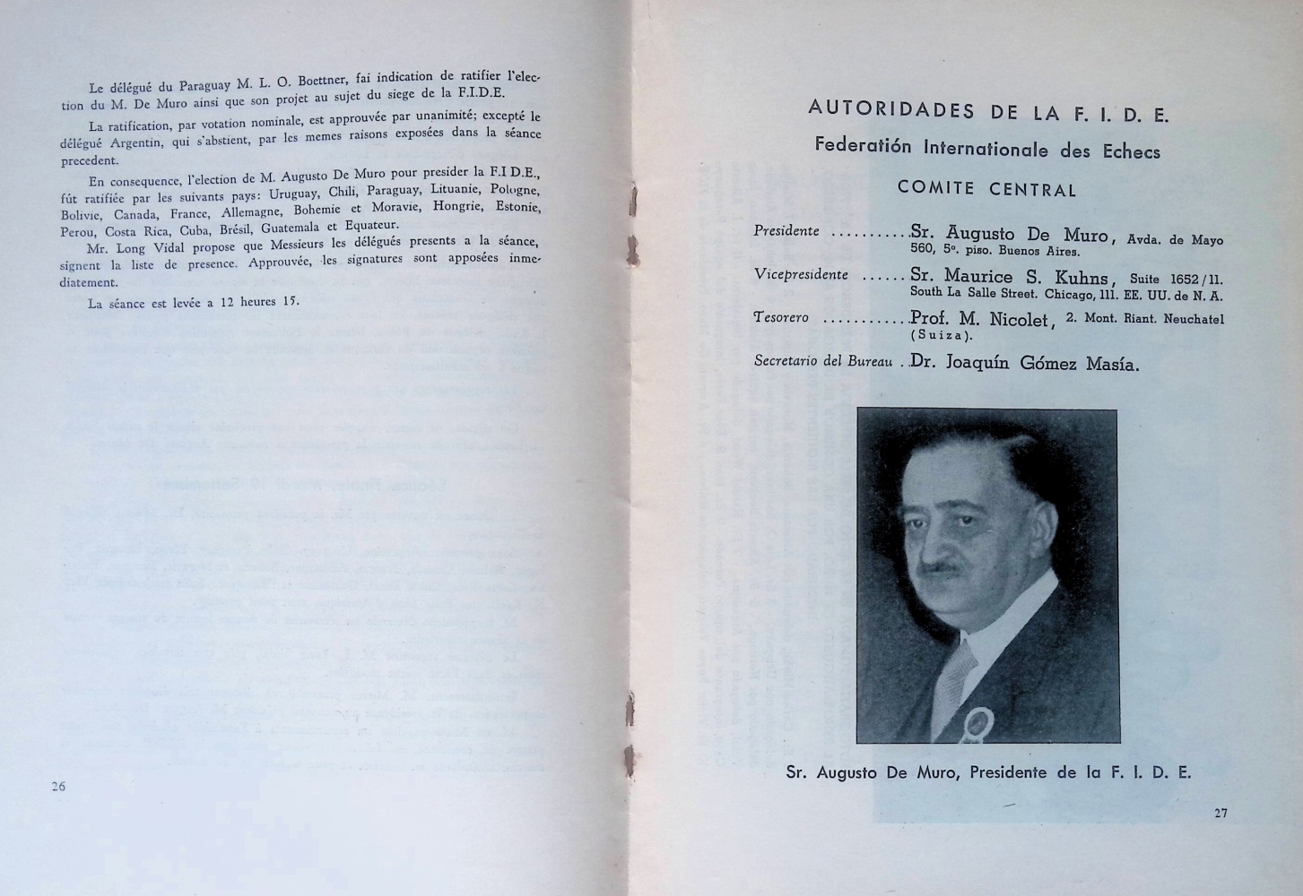 Augusto De Muro   President